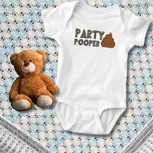 Grappige Party Pooper Romper