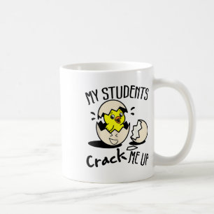 Grappige Pasen Dag Ei Kuiken Leraar Mijn Studenten Koffiemok