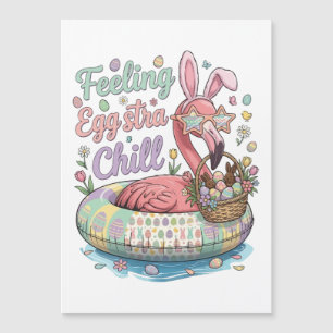 Grappige Pasen Flamingo Gevoel Eggstra Chille Cute