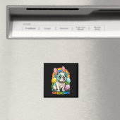 Grappige Pasen Franse Bulldog Easterfrenchie Schat Magneet (Insitu (Vaatwasser))