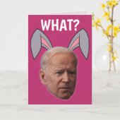 GRAPPIGE PASEN JOE BIDEN WENSKAART KAART (Gele Bloem)