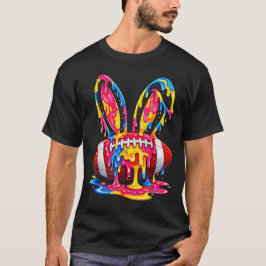 Grappige Pasen Konijn Ijs Drip Cadeaus voor Mannen T-shirt