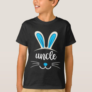 Grappige Pasen Konijn Oom Shirt Pasen Dag Neef 