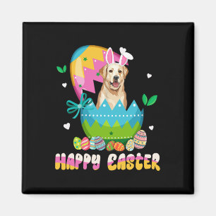 Grappige Pasen Labrador Retriever Hond Konijnenore Magneet