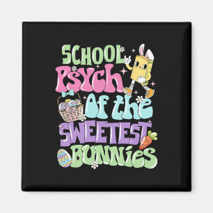 Grappige Pasen School Psycholoog Van De Mielste B Magneet