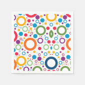 Grappige pastel Donut Servet (Voorkant)