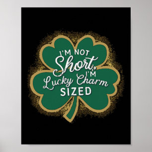 Grappige Patricks Dag Ik Ben Niet Klein Ik Ben Luc Poster
