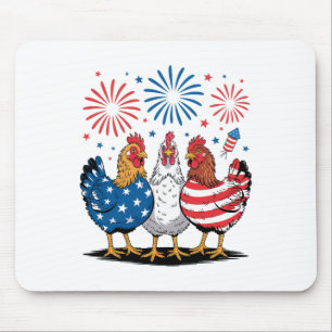 Grappige Patriotistische Kippen Usa Vlag 4 Juli Ch Muismat