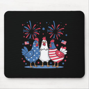 Grappige Patriotistische Kippen Usa Vlag 4 Juli Ch Muismat