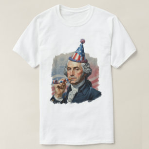 Grappige Patriottische 4 juli Viering T-shirt