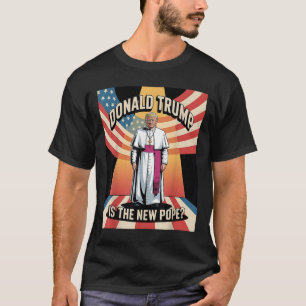Grappige Paus & President Donald Trump, Kathol T-shirt