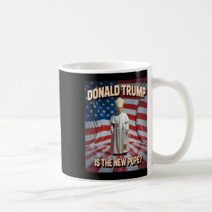 Grappige paus en President Donald Trump Koffiemok