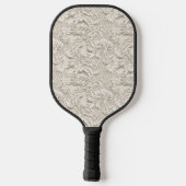 Grappige Pauw Dragen Zonnebril Bloemenveter Pickleball Paddle (Achterkant)