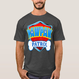 Grappige PAWPAW Patrol Hond Mam Papa Voor Mannen V T-shirt
