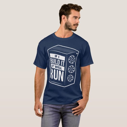 Grappige PC-bouwer Computerbouwer PC-gamer Cadeau  T-shirt (Voorkant volledig)