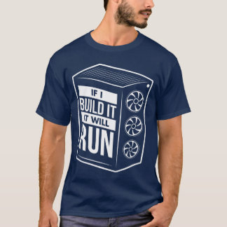 Grappige PC-bouwer Computerbouwer PC-gamer Cadeau  T-shirt