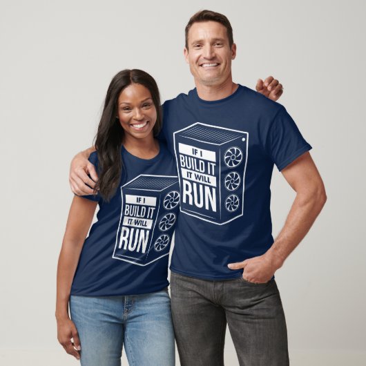 Grappige PC-bouwer Computerbouwer PC-gamer Cadeau T-shirt (Unisex)