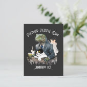 Grappige Peculiar People Day Briefkaart (Staand voorkant)
