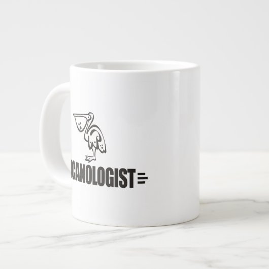 Grappige Pelikaan Grote Koffiekop (Links)