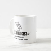 Grappige Pelikaan Koffiemok (Voorkant links)