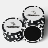 Grappige Pelikaan Pokerchips (Opstapeling)