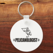Grappige Pelikaan Sleutelhanger (Voorkant)