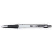 Grappige pen met blauwe papegaaien (Achterkant)