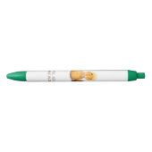 Grappige Pen met Happy Duck Smile - Aangepaste Tek (Voorkant)