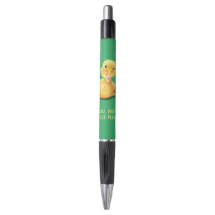 Grappige Pen met Happy Playful Duck - Smile