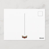 Grappige Pennsylvania Spotted Lanternfly Custom Briefkaart (Achterkant)