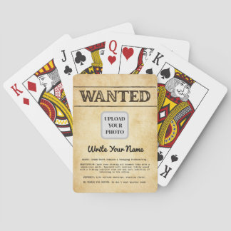 Grappige Pensioen Collega Afscheid Outlaw Thema Pokerkaarten