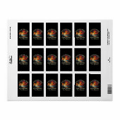 Grappige Pensioen Het is 5 uur Overal Etiket (Full Sheet)