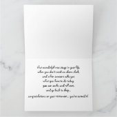 Grappige Pensioen Kaart, slapende tijger Kaart (Binnen)