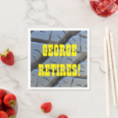 Grappige Pensioenfeestservetten Servet (Insitu)