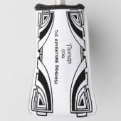 Grappige pensioengrap geen werkfeest meer golfheadcover (Draai 90)