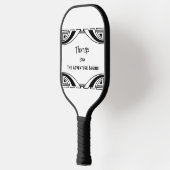 Grappige pensioengrap geen werkfeest meer pickleball paddle (Links)