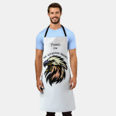 Grappige pensioengrap geen werkfeest meer schort (Gedragen)