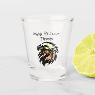 Grappige pensioengrap geen werkfeest meer shot glas