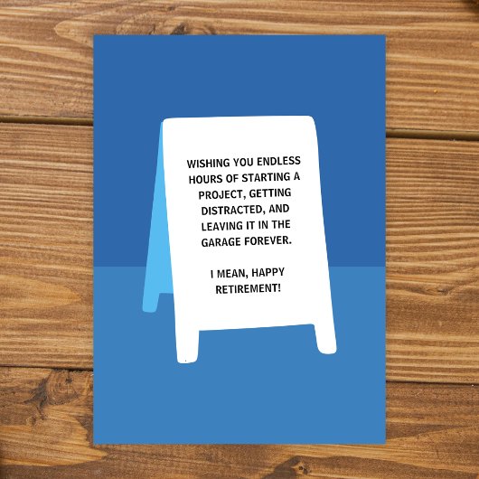 Grappige Pensioenkaart Kaart