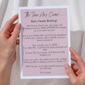 Grappige pensioenpartij kaart