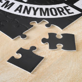 grappige pensionering, gepensioneerd, gepensioneer legpuzzel (Zijkant)