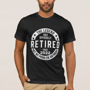 grappige pensionering, gepensioneerd, gepensioneer t-shirt