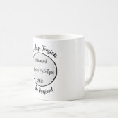 Grappige pensionering Humor, pensionering humorist Koffiemok (Voorkant rechts)