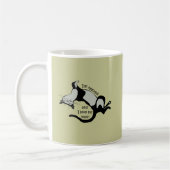 grappige pensionering koffiemok (Links)