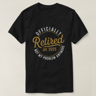 Grappige Pensionering, Pensioneringscadeaus voor V T-shirt