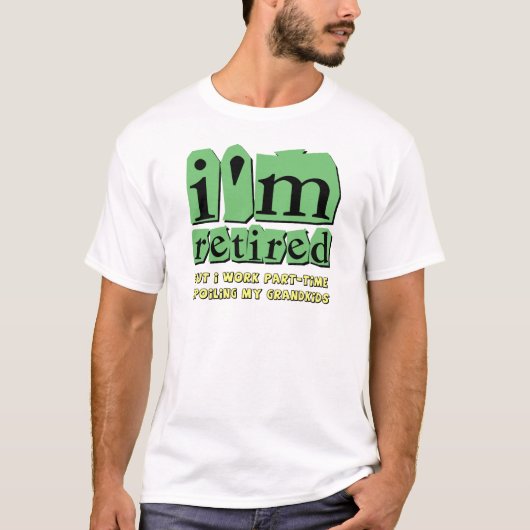 grappige pensionering t-shirt (Voorkant)