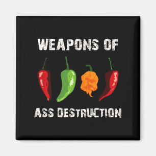 Grappige Peper Chili Hoofd Scy Hete Voedingsmiddel Magneet