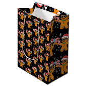 Grappige Peperkoek Zes Zeven 67 IJsdrup Kerstmis Medium Cadeauzakje (Voorkant Gekanteld)
