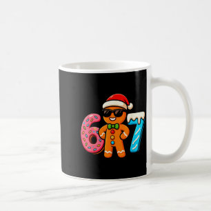 Grappige Peperkoek Zes Zeven 67 IJsdruppel Kerstmi Koffiemok
