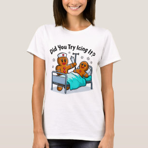 Grappige peperkoekverpleegkundige: heb je geprobee t-shirt
